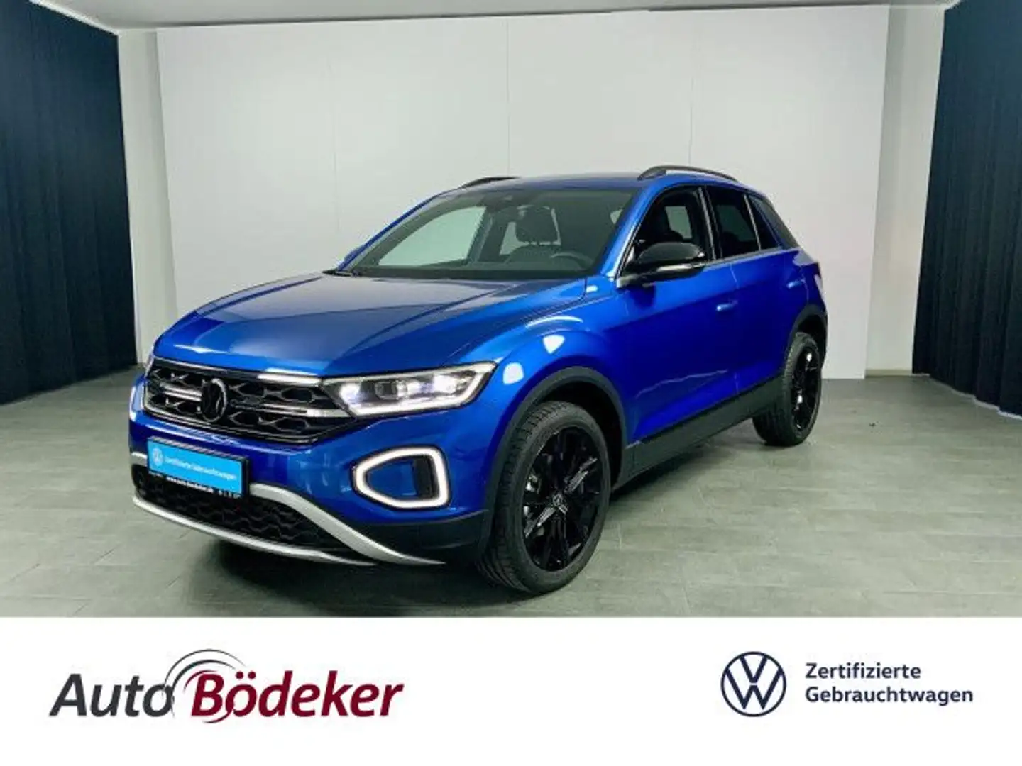 Volkswagen T-Roc 1.5 TSI DSG Style Garantie b. 29.1.29 / Navi Blau - 1