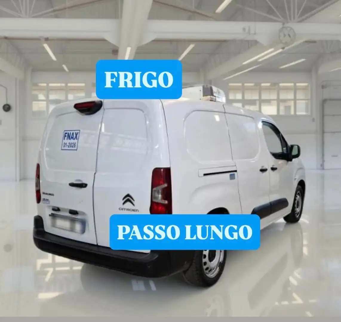 Citroen Berlingo 1.5hdi 100cv PL FRIGO Bianco - 2