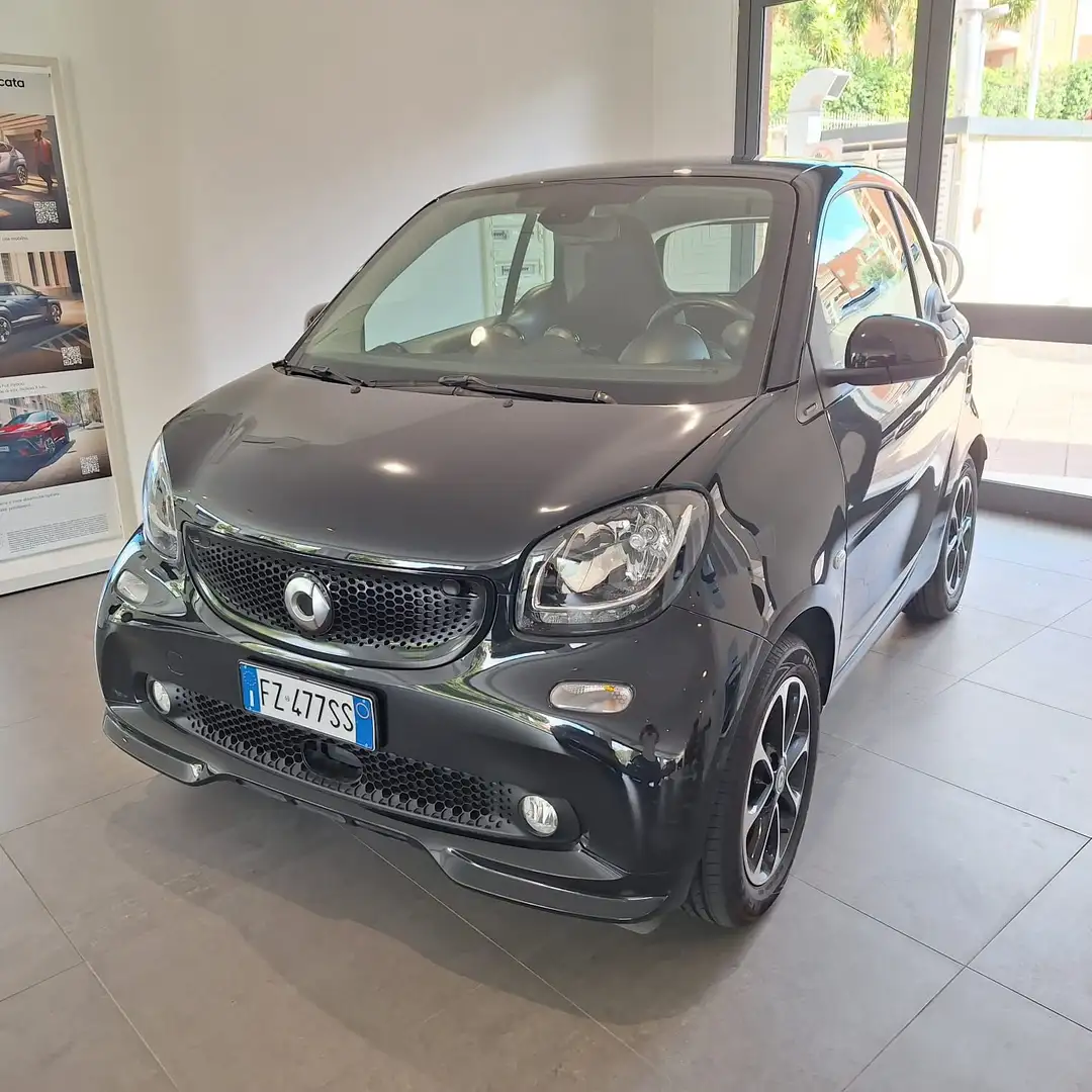 smart forTwo fortwo 90 0.9 Turbo twinamic Passion Siyah - 1