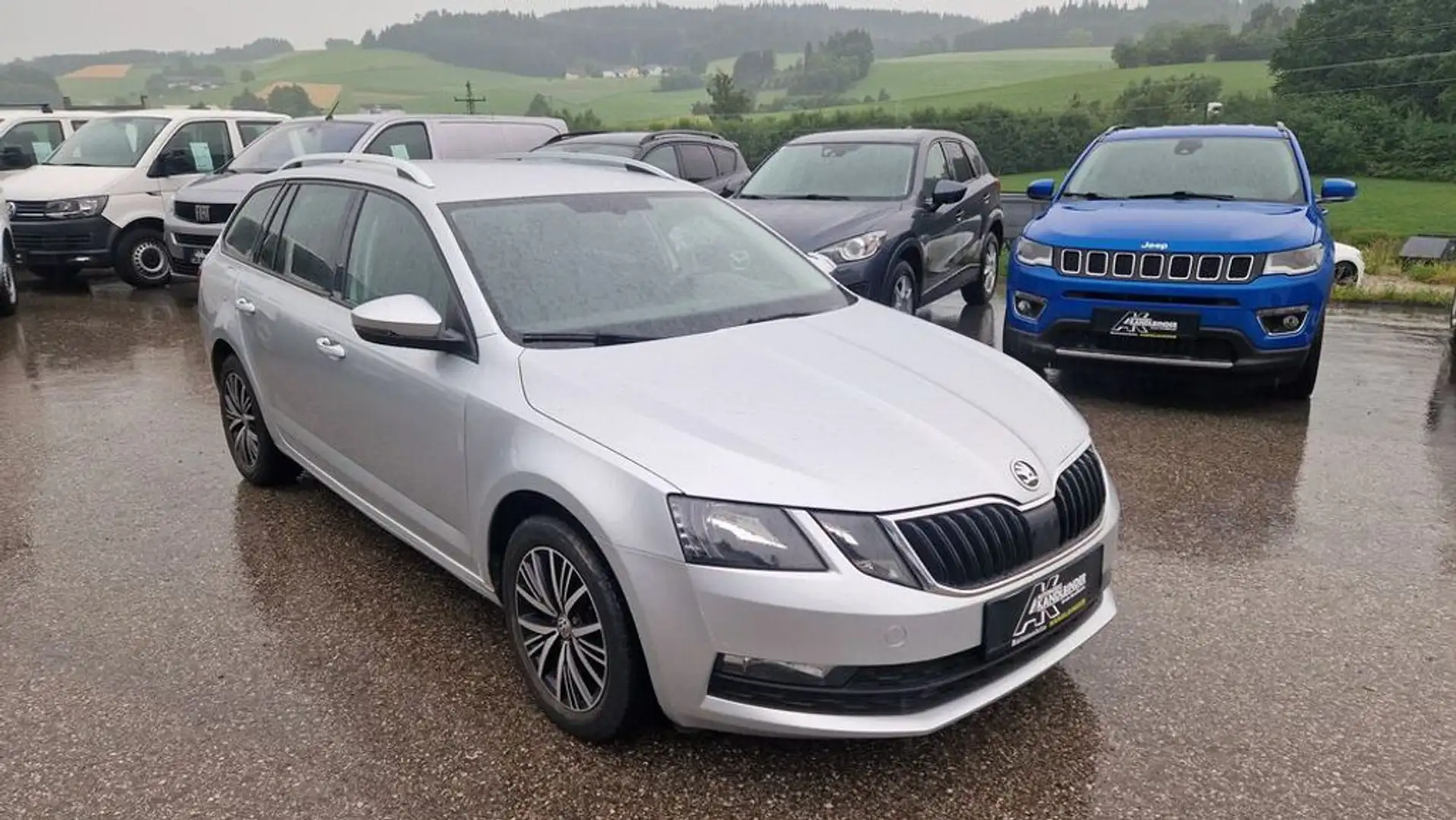 Skoda Octavia Kombi TDI ''1.Besitz'' Zilver - 1