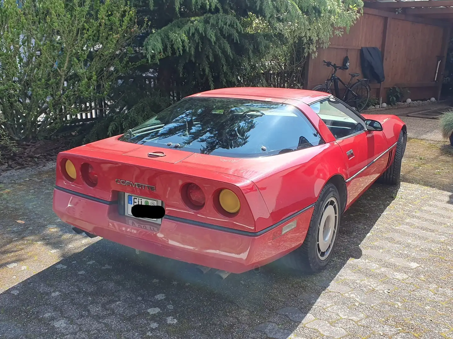 Corvette C4 Sport Coupe Rouge - 1