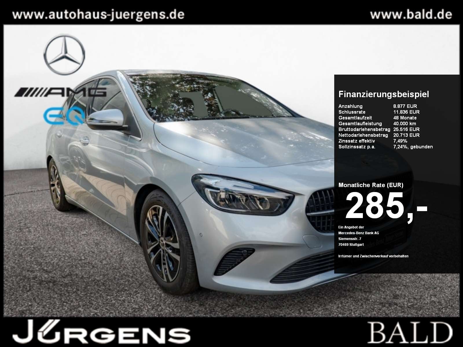 2025 Mercedes Benz B 220