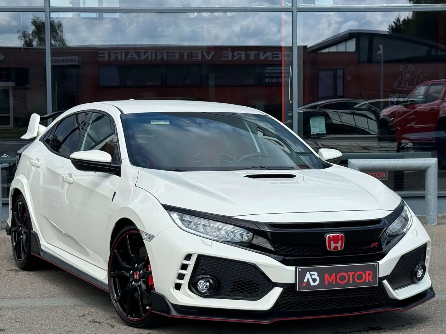 Honda Civic 2.0 Type R 320CV GPS ACC+ LED CAMERA KEYLESS FULL Blanc - 1