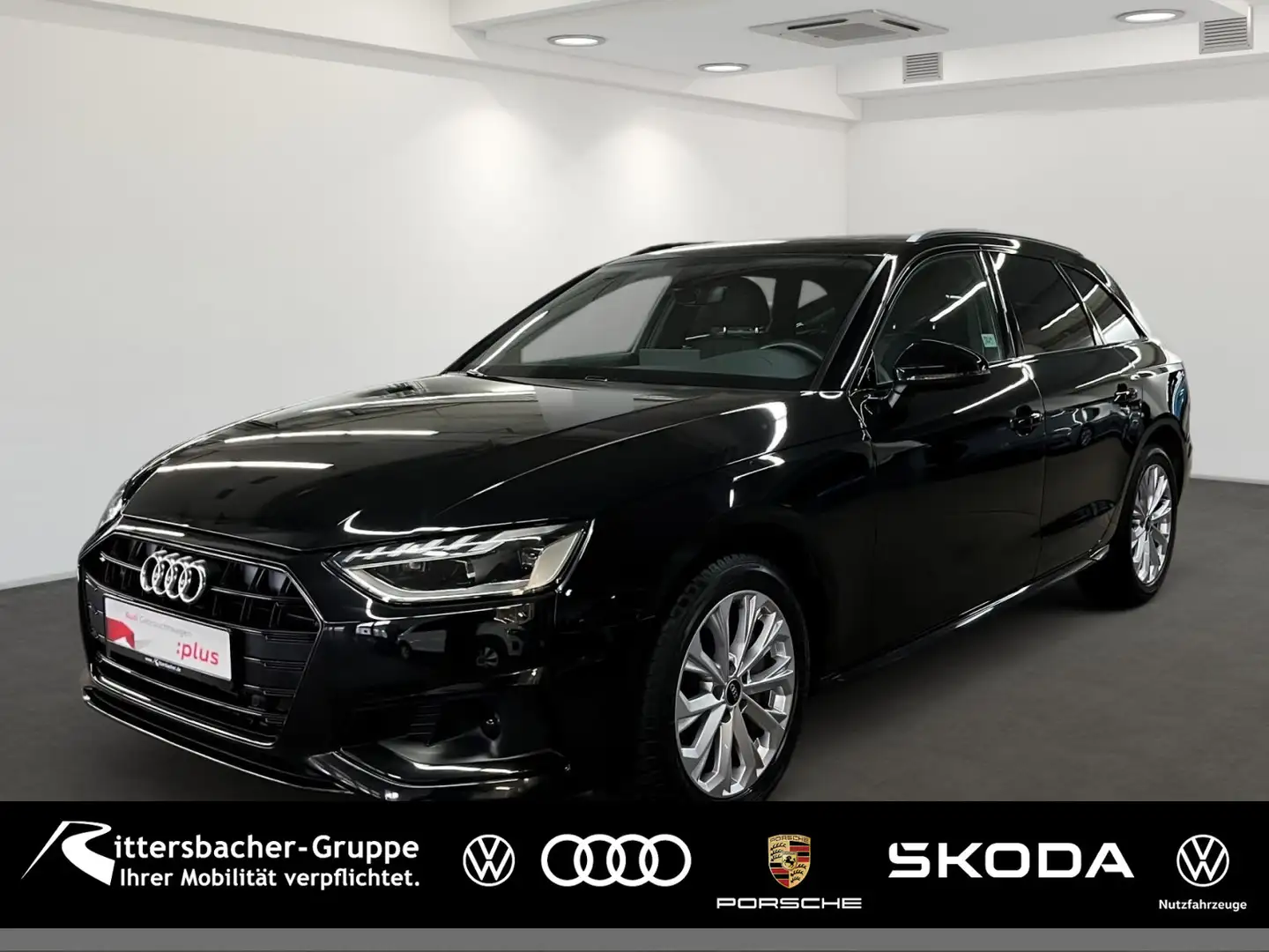 Audi A4 40 TDI advanced Schwarz - 1
