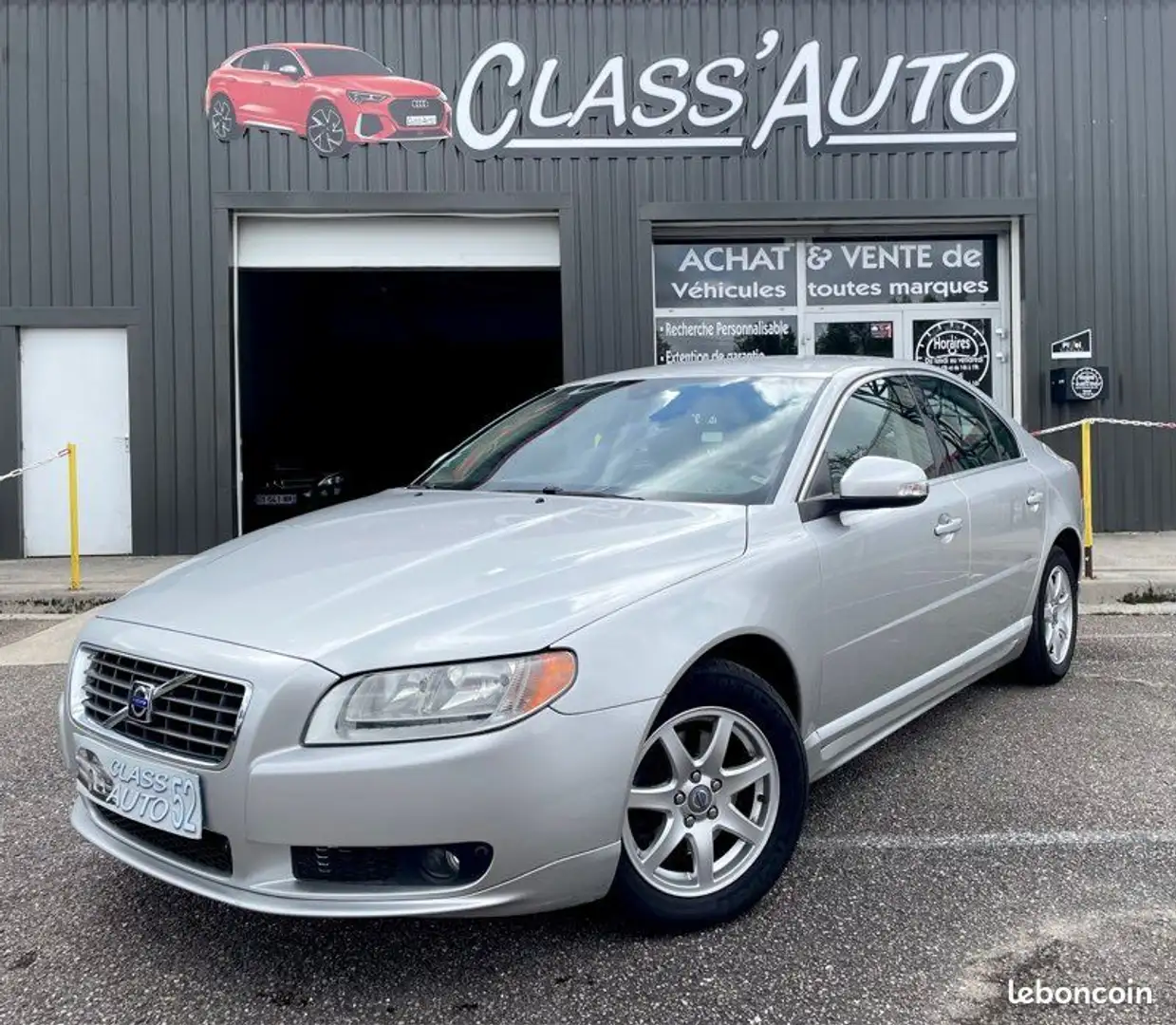 Volvo S80 II 2.4 D 163 cv ÉDITION KINETIC BVA-6 TBE Argent - 2