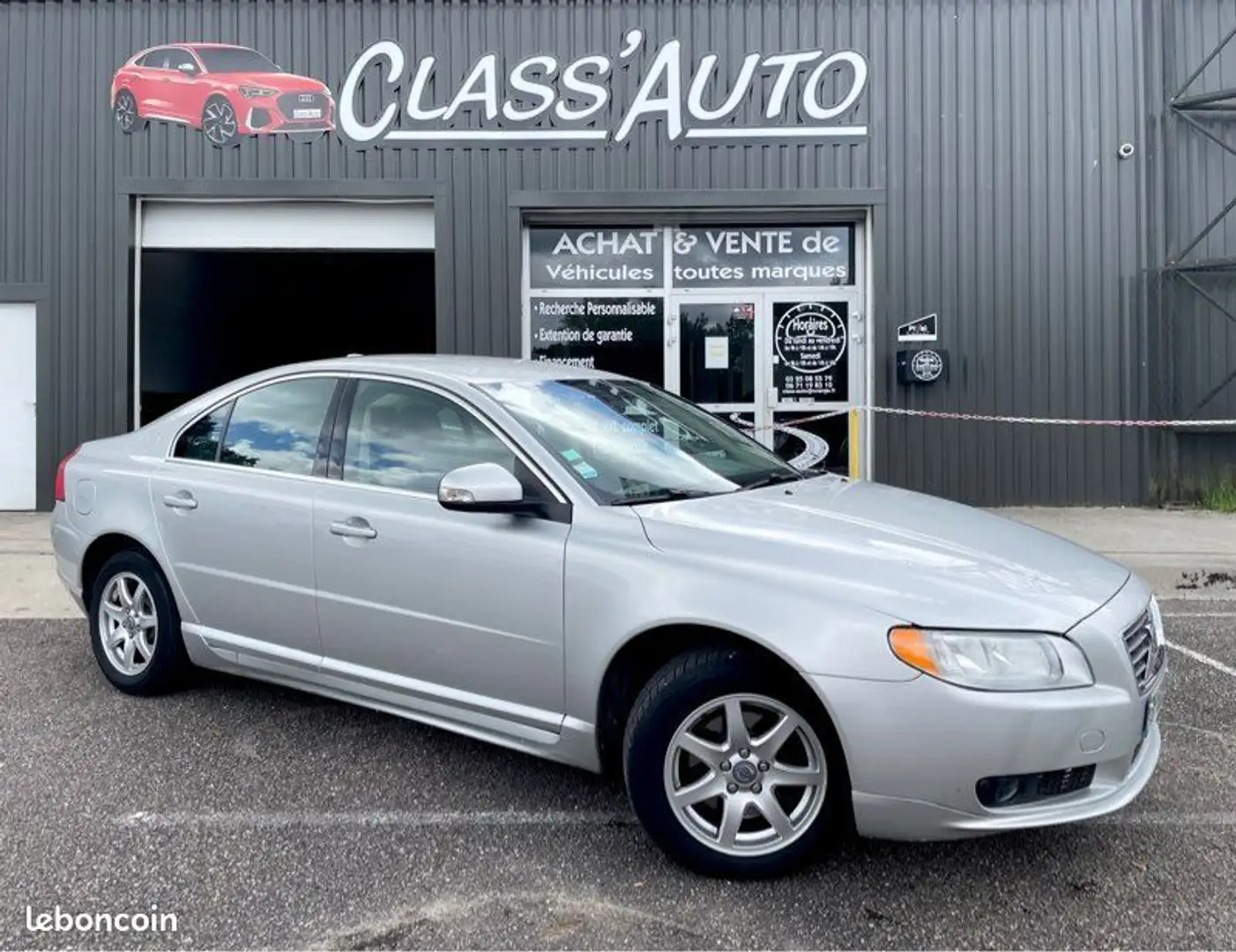 Volvo S80 II 2.4 D 163 cv ÉDITION KINETIC BVA-6 TBE Argent - 1