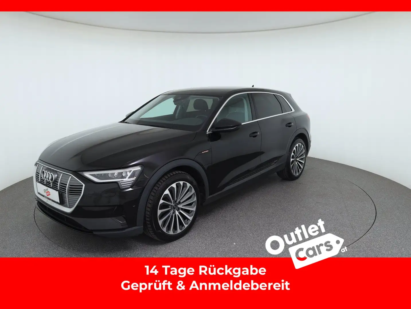 Audi e-tron 55 quattro business ASSIST+LED+NAVI+RFK Schwarz - 1