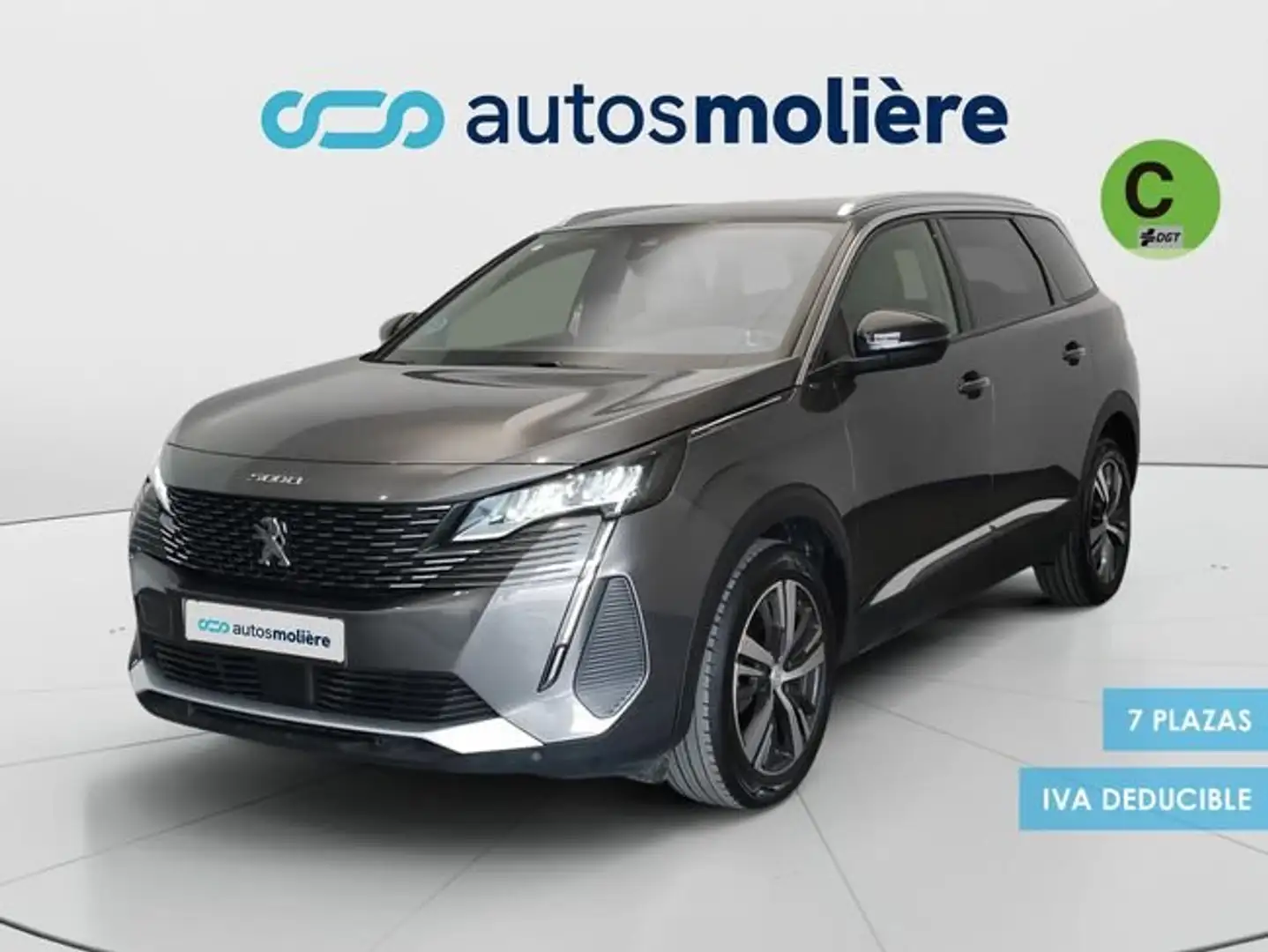 Peugeot 5008 1.2 PureTech S&S Allure 7 pl. 130 Gris - 1