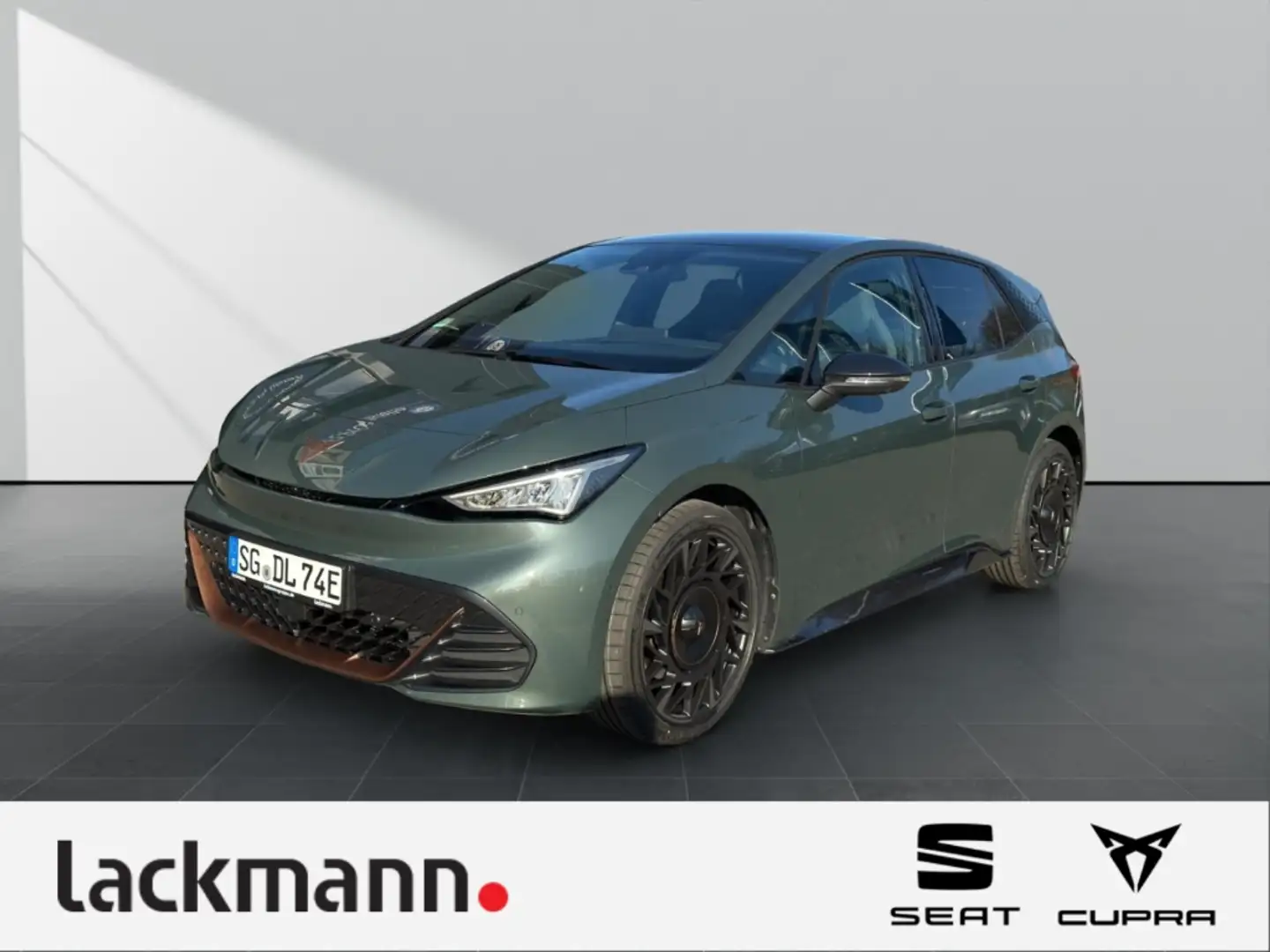 CUPRA Born VZ *Sennheiser*PilotXL*Skyline*CargoPack Zöld - 1