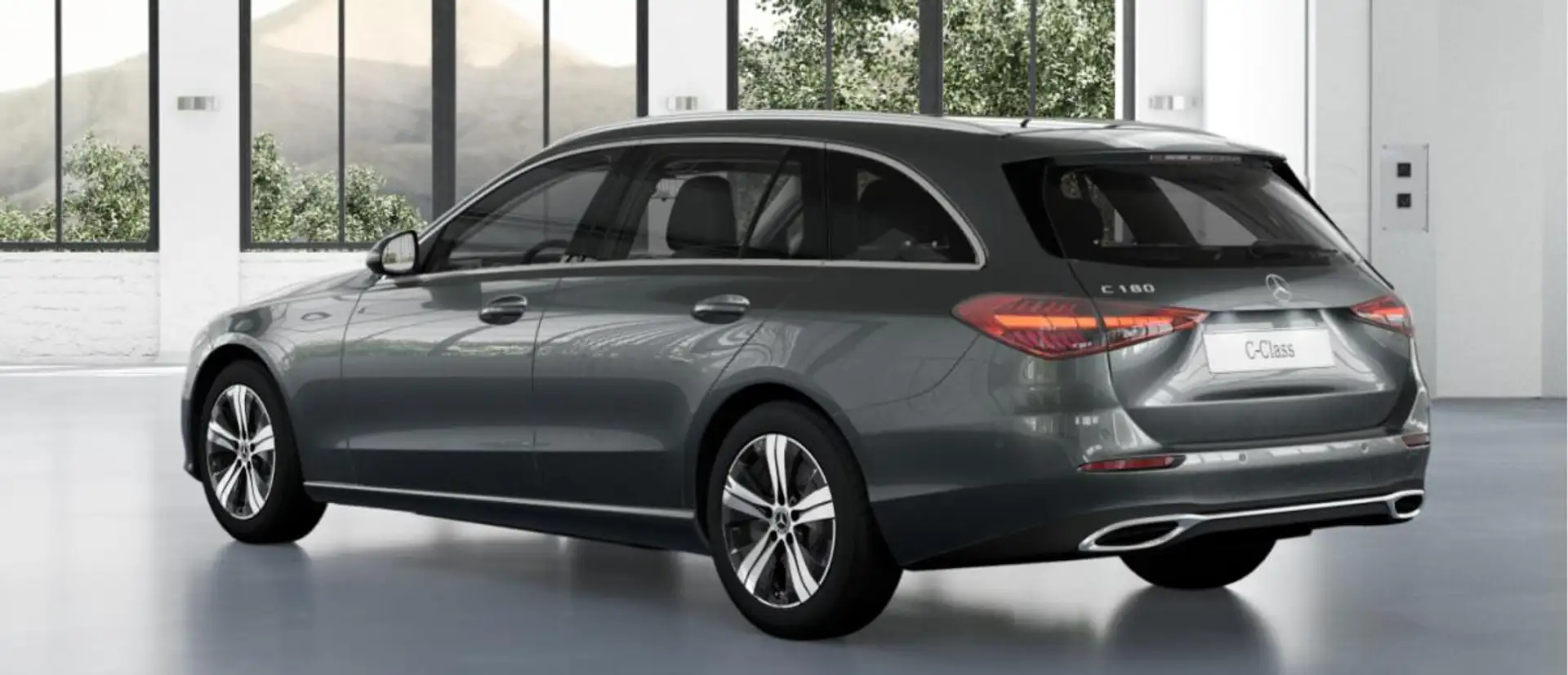 Mercedes-Benz C 180 T-Modell Grau - 2