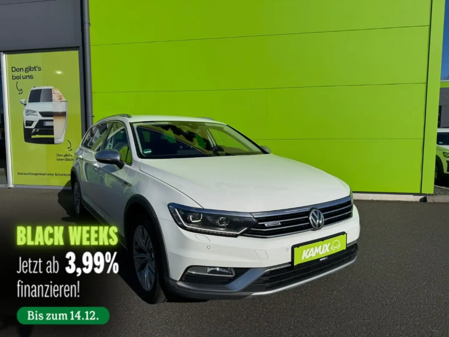 Volkswagen Passat Alltrack 2.0TDI 4M DSG+LED+NAVI+AHK+PDC White - 1
