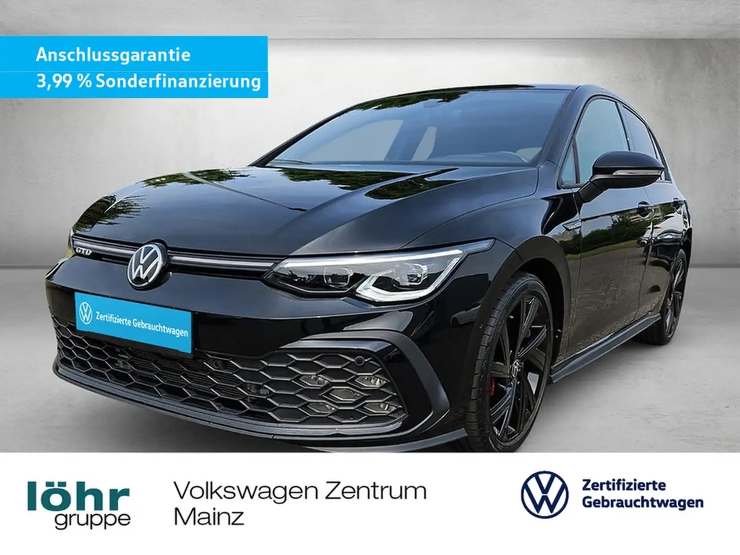 Volkswagen Golf VIII Lim. 2.0 TDI 147kW DSG GTD *DAB+*NAV* Schwarz - 1
