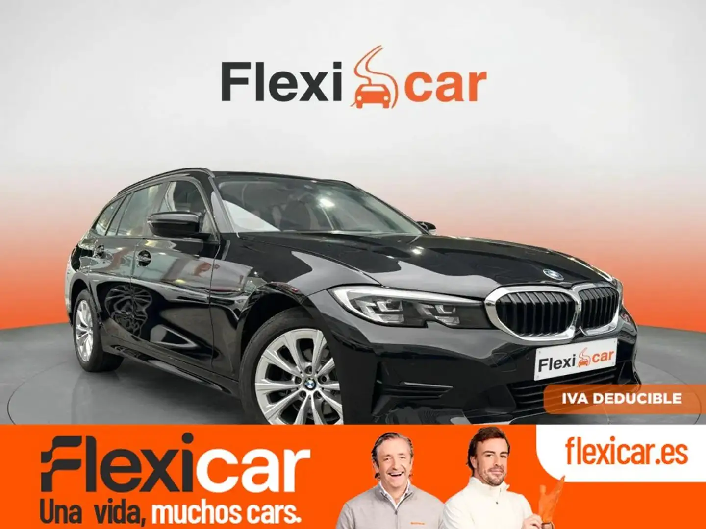 BMW 318 318d Auto.Touring Negro - 1