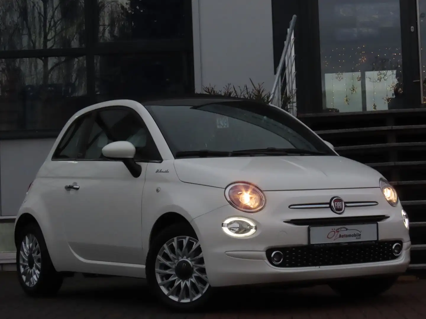 Fiat 500C 1.0 GSE N3 Hybrid Klima CarPlay PDC Blanc - 1