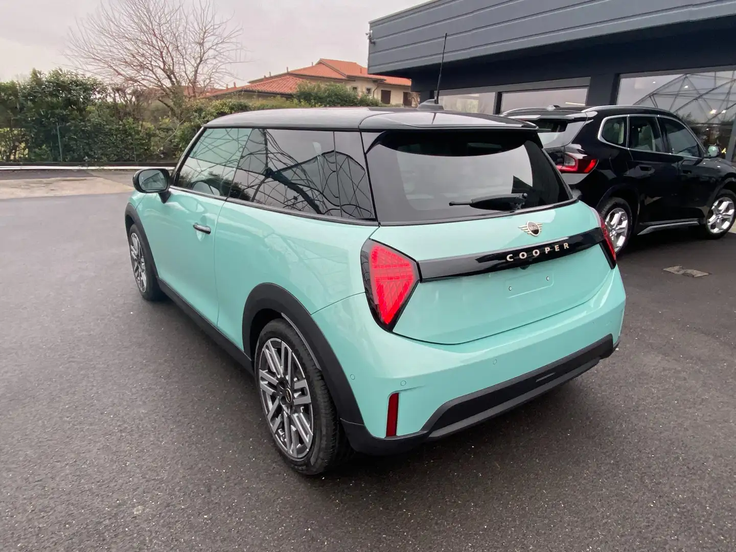 MINI Cooper C 1.5 BENZ. 3 PORTE AUTO,CERCHI 17,TETTO,HUD,AZIEND. Vert - 2