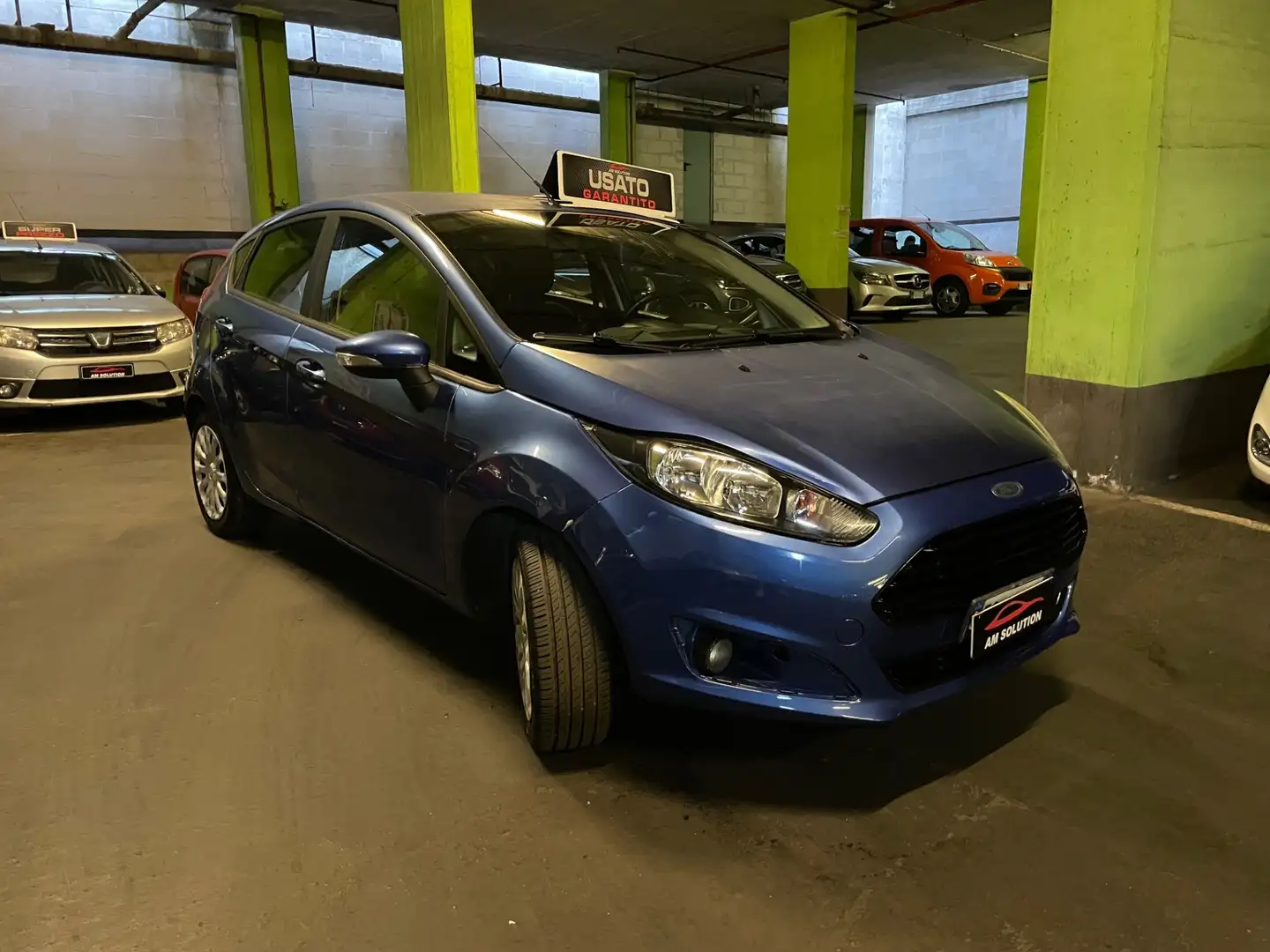 Ford Fiesta Fiesta 1.2 Neopatentati Euro 5 Синій - 2
