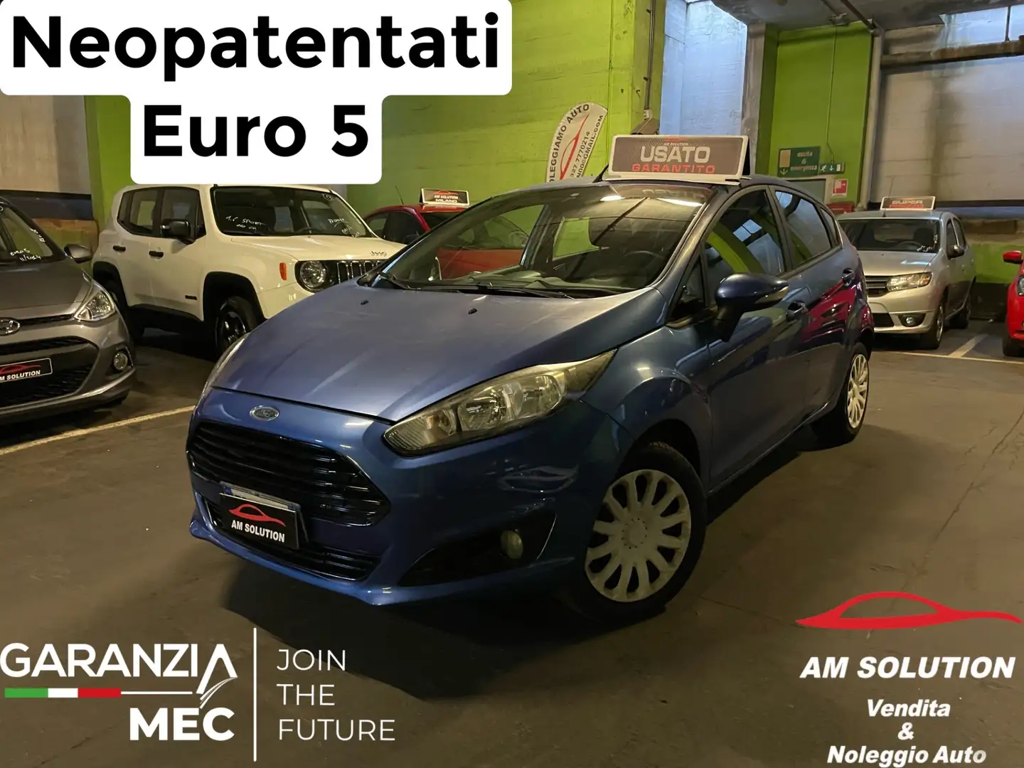 Ford Fiesta Fiesta 1.2 Neopatentati Euro 5 Синій - 1