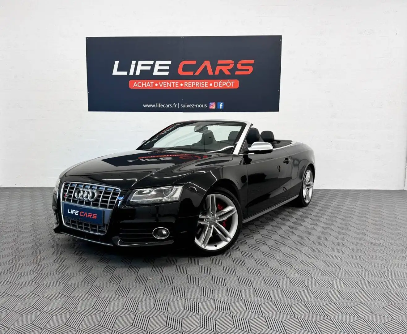 Audi S5 Cabriolet 3.0 V6 TFSI 333 quattro S tronic 7 entre Schwarz - 1