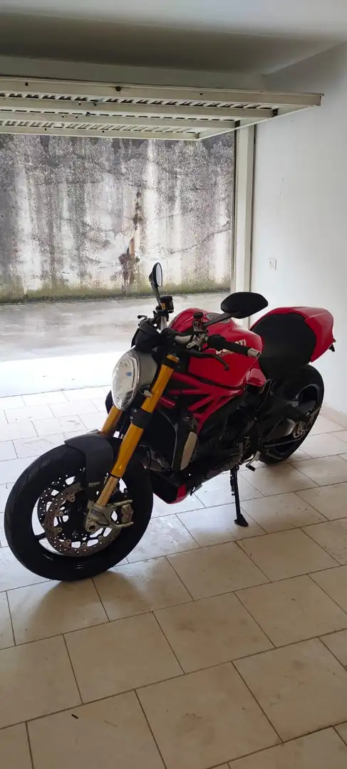 Ducati Monster 1200 s Červená - 1