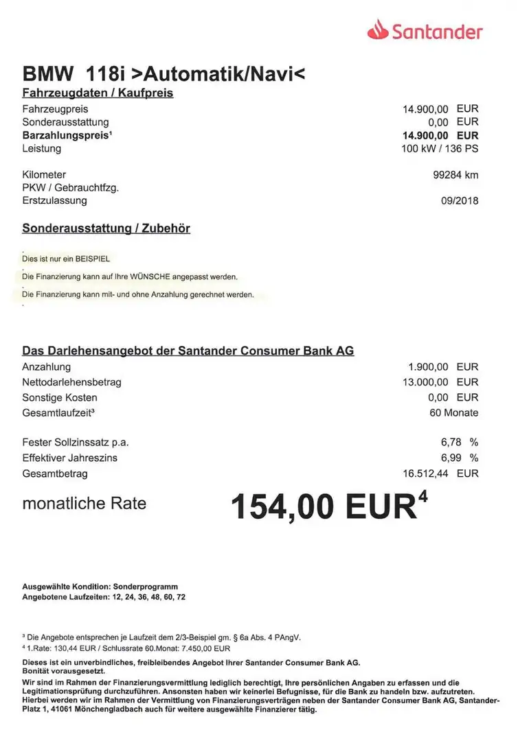 BMW 118 i Advantage AUT/NAVI/LED/SHZ/PDC Wit - 2