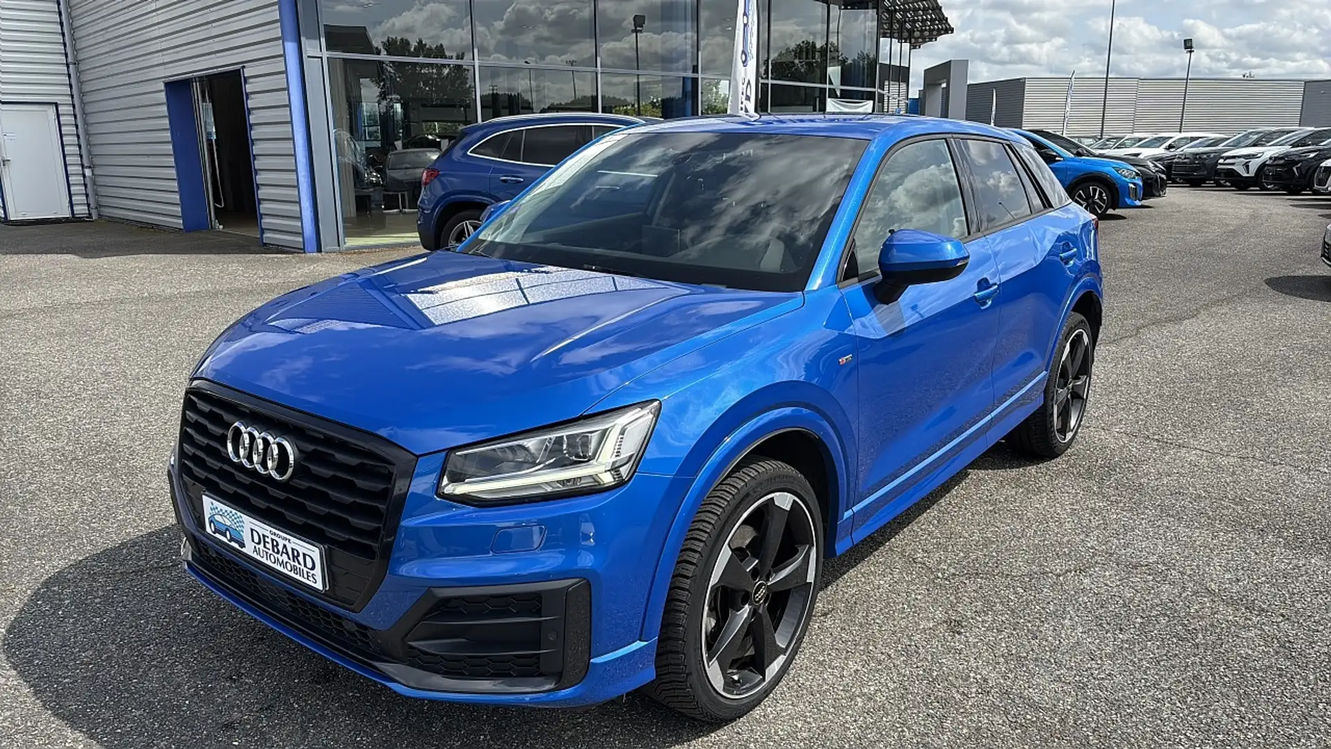 Audi Q2 1.4 TFSI 150CH COD DESIGN LUXE S TRONIC 7 Bleu - 1