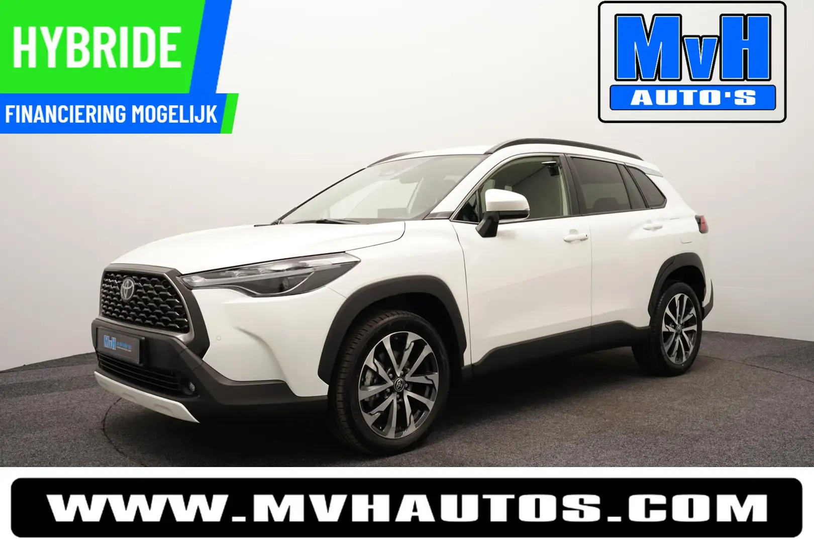 Toyota Corolla Cross Hybrid 140 Style|LUXE!|STOEL/STUUR.VERW Blanco - 1