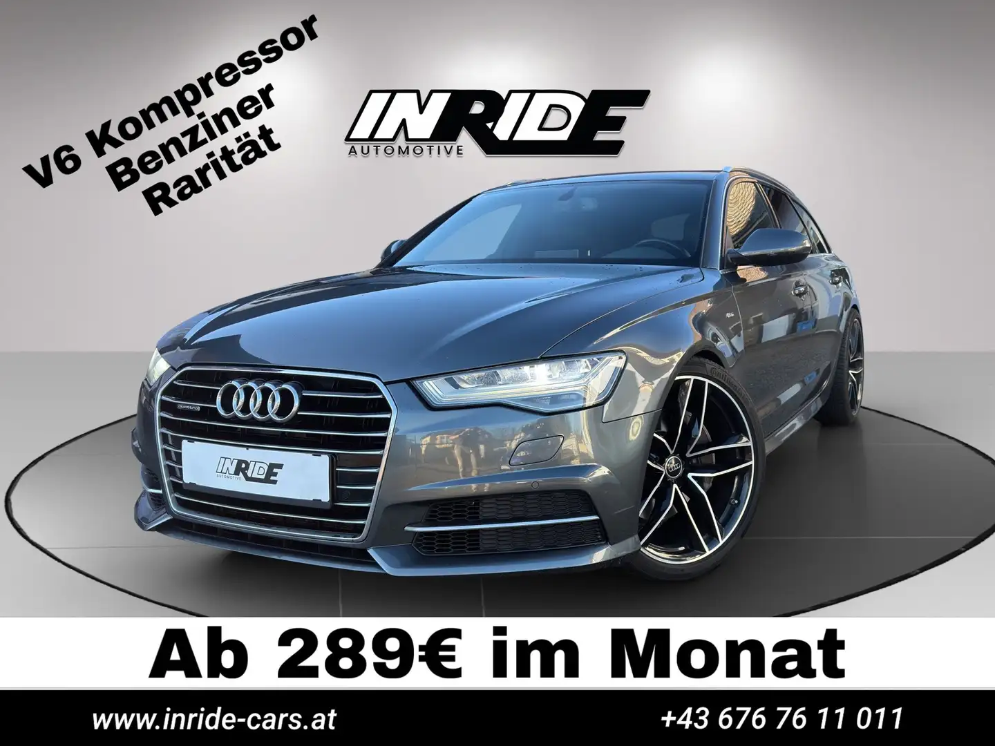 Audi A6 *Competition* 3.0 TFSI quattro*S-line*Luft*AHK*LED Grau - 1