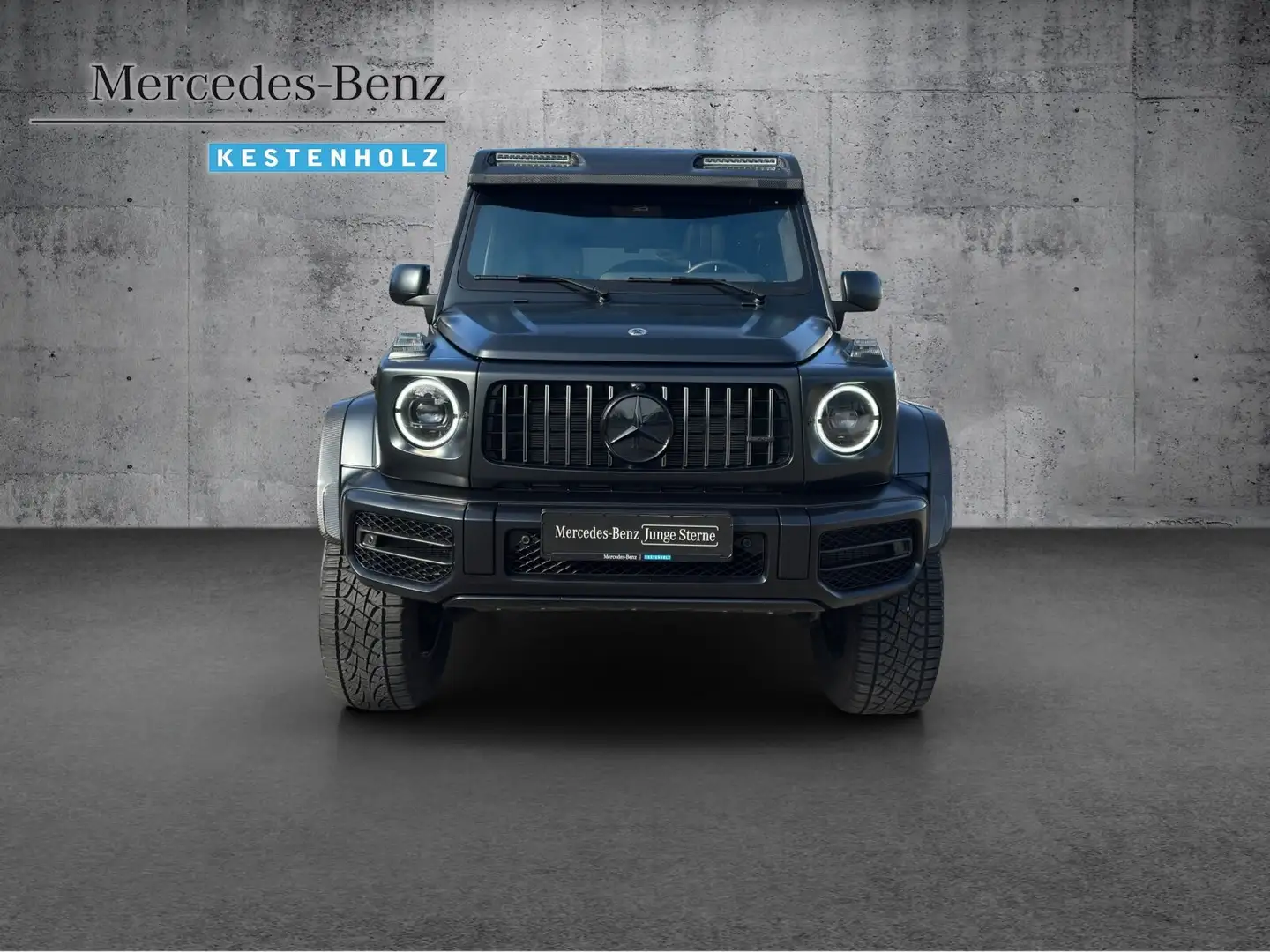 Mercedes-Benz G 63 AMG G 63 4x4² AMG MAGNO+NIGHT1&2+SCHIEBEDACH+BURM+TV Schwarz - 2