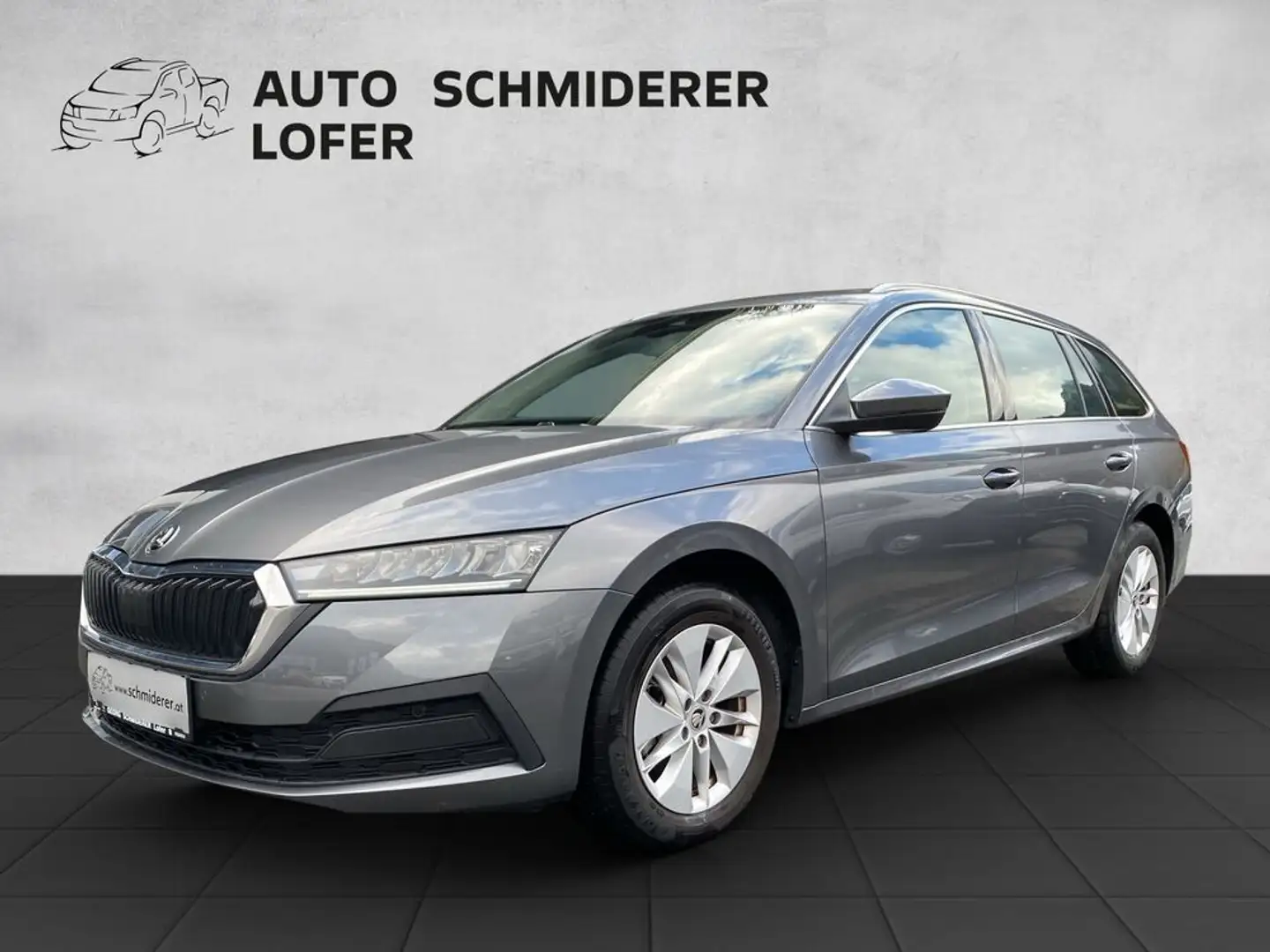 Skoda Octavia Combi 2.0 TDi Ambition Gris - 1