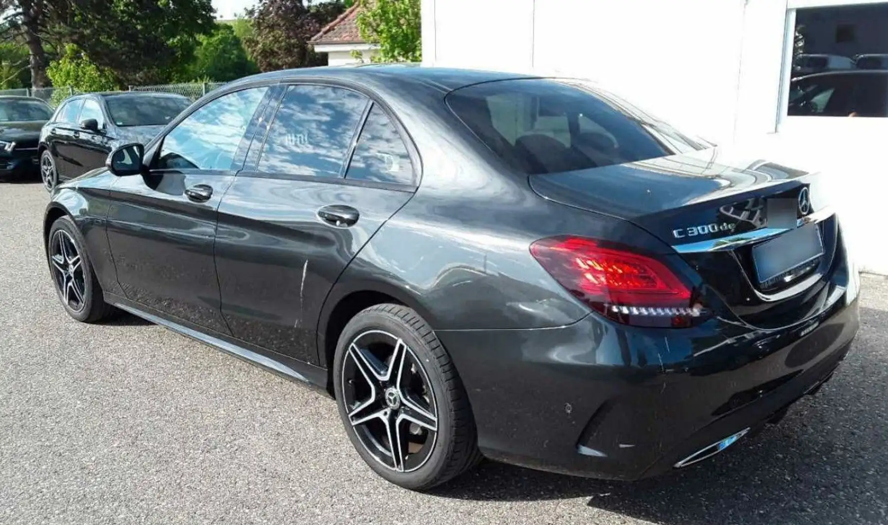 Mercedes-Benz C 300 C300de Edition 19 AMG LINE+PANO+DISTRONIC+BURMES Gris - 2