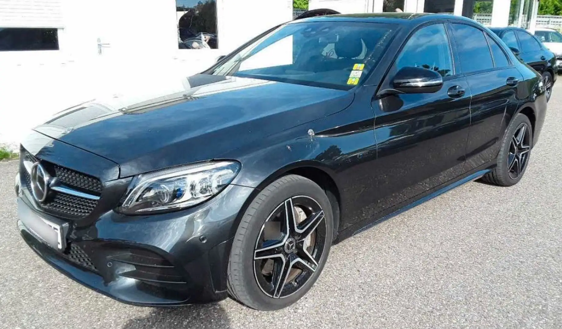 Mercedes-Benz C 300 C300de Edition 19 AMG LINE+PANO+DISTRONIC+BURMES Gris - 1