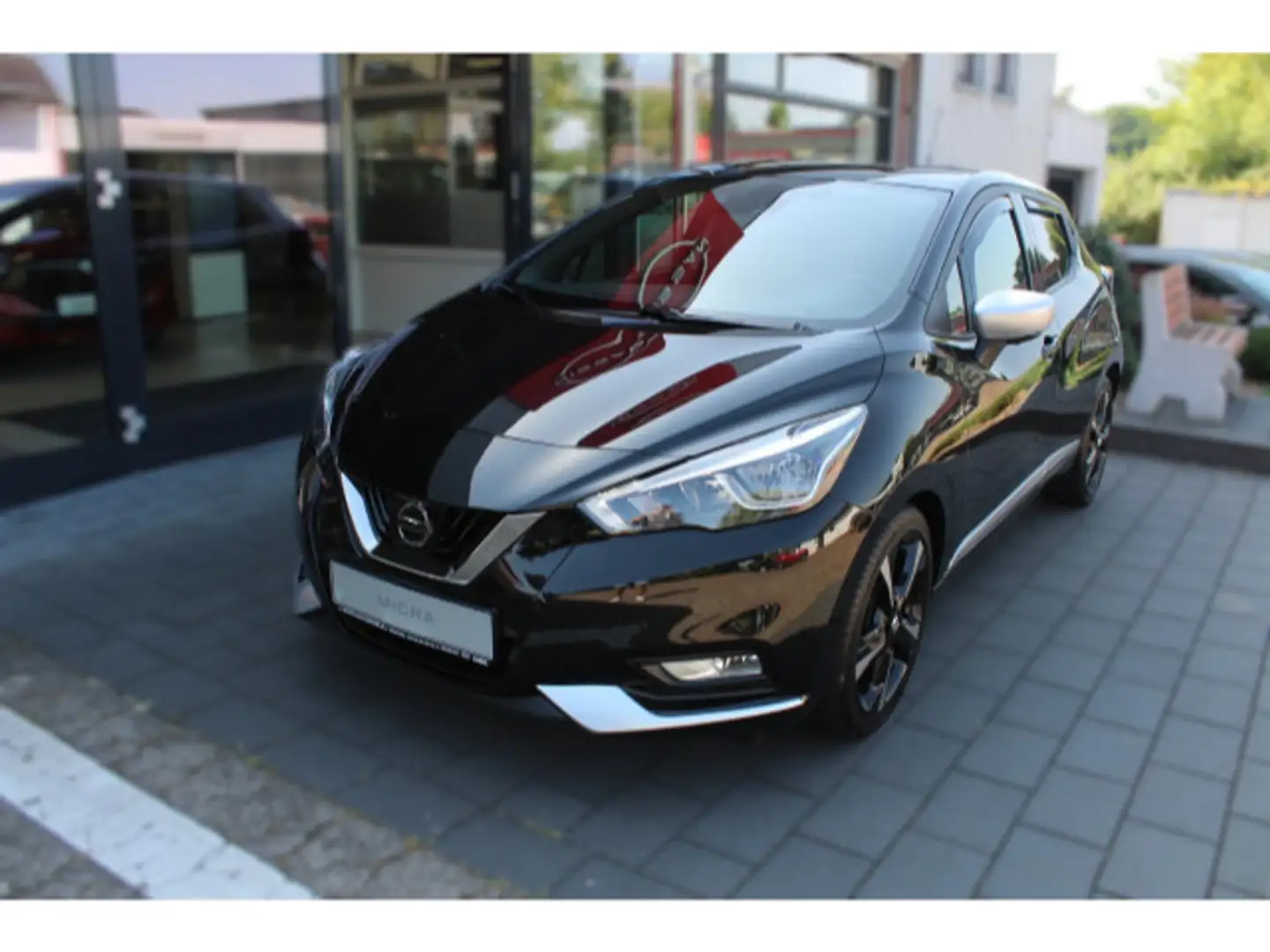 Nissan Micra 0.9 IG-T Tekna BOSE 360° Kamera Leder Negru - 2