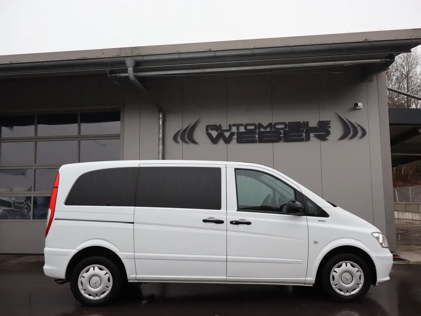 Mercedes-Benz Vito Kombi 113 CDI Kompakt *5-SITZER*KLIMA*AHK* Blanc - 2