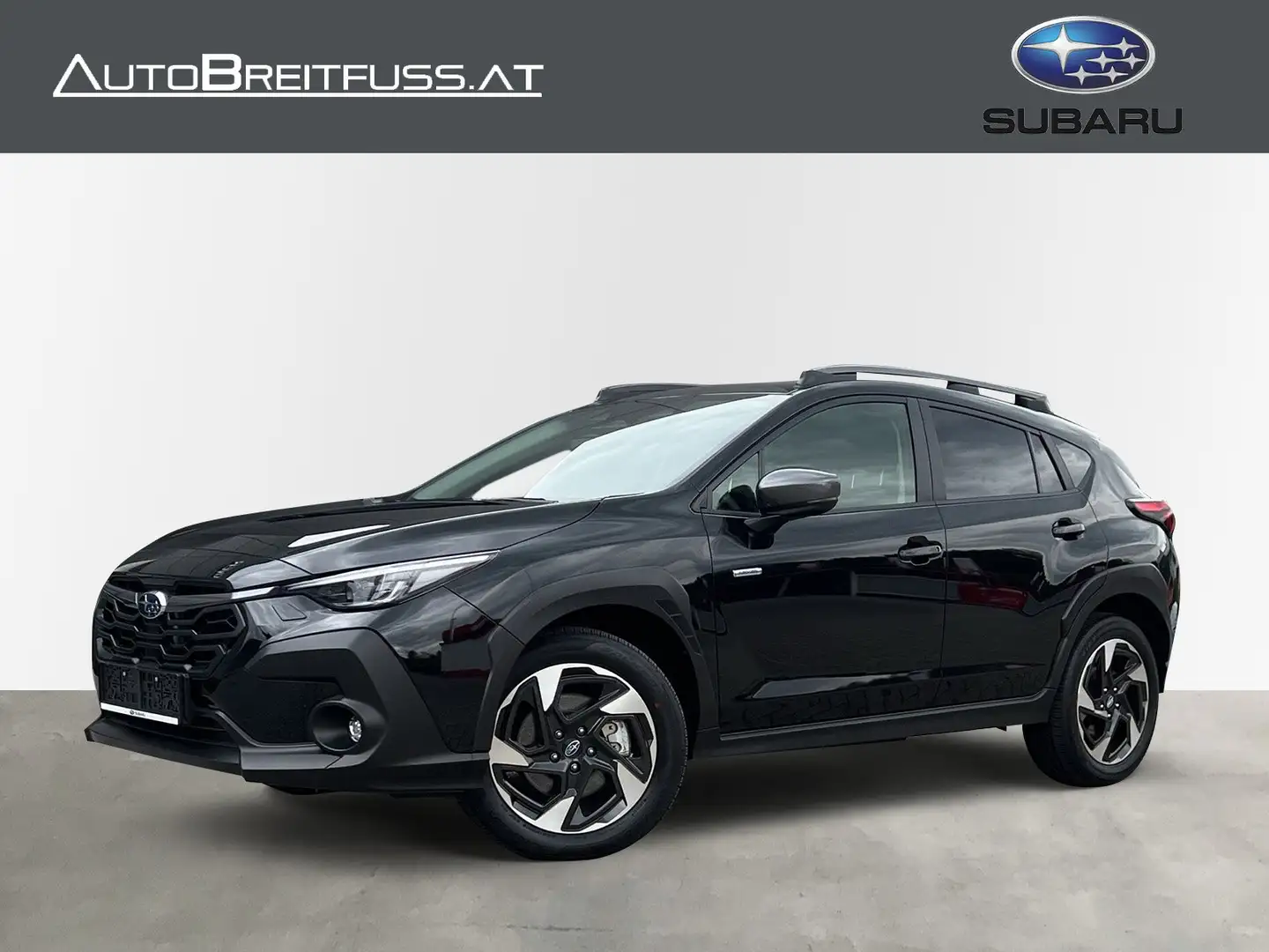 Subaru Crosstrek 2,0i e-Boxer HEV CVT Premium Allrad Aut. Schwarz - 1