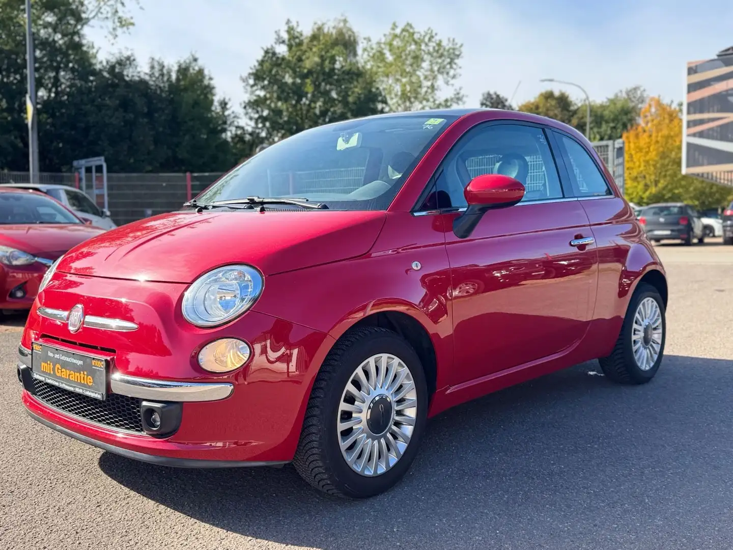 Fiat 500 Panorama 1. Hand Klima Rot - 1