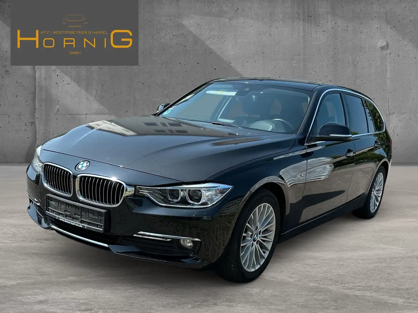 BMW 320 dTouring |Luxury|HEADUP|BIXENON|PDC| Schwarz - 1