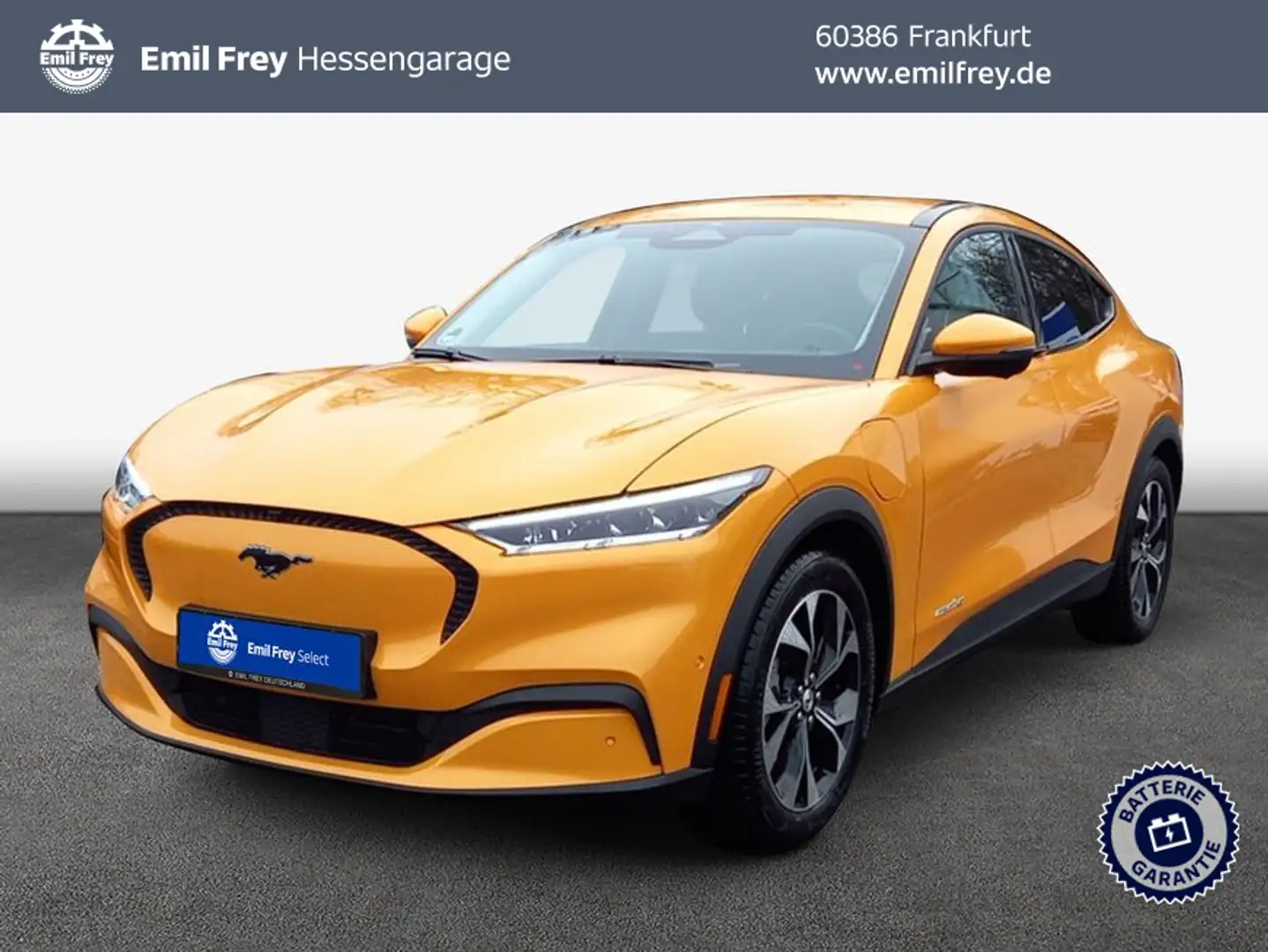Ford Mustang Mach-E Pomarańczowy - 1