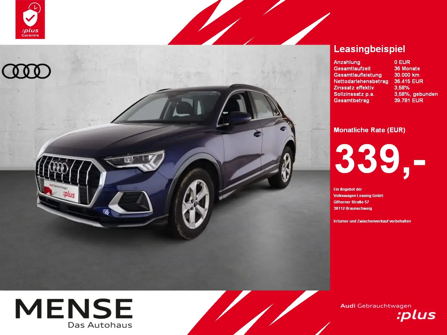 Audi Q3 35 TFSI S tronic advanced |ACC|FLA|CarPlay|LM Azul - 1