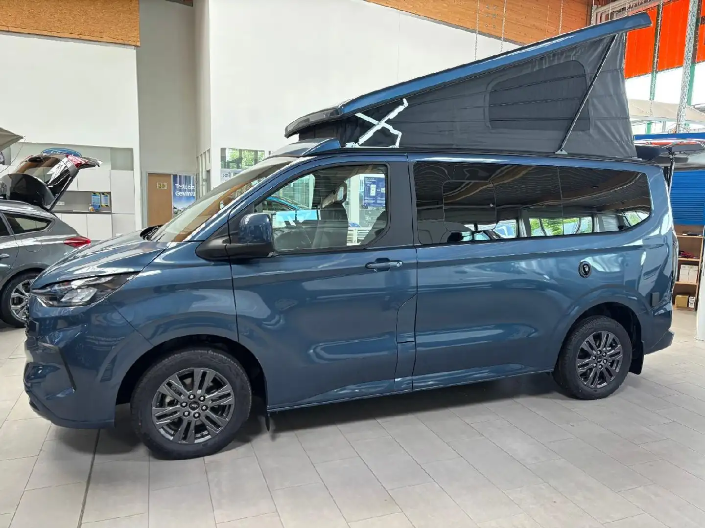 Ford Nugget Transit Custom Nugget L1 Titanium Aufstelldach FWD Blau - 2