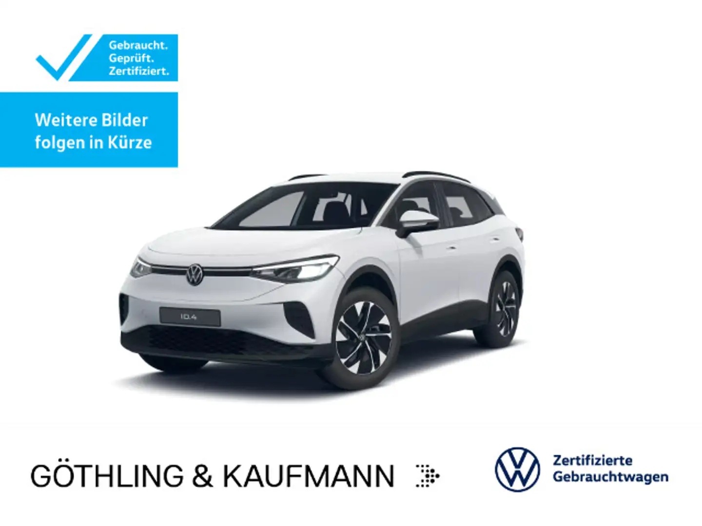 Volkswagen ID.4 Pro 210kW *NAVI*SHZ*Wärmepumpe*19Zoll* Blanco - 1