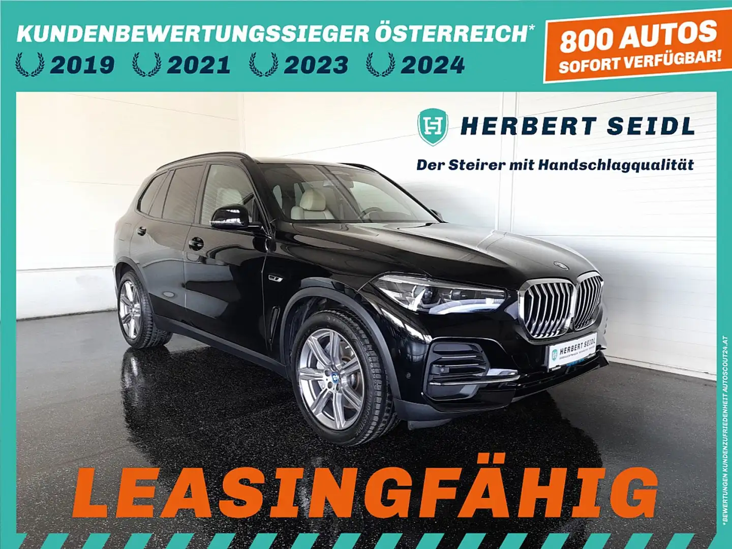 BMW X5 45e 4x4 PHEV Aut. *20 ZOLL / ADAPT. LED / NAVI ... Schwarz - 1