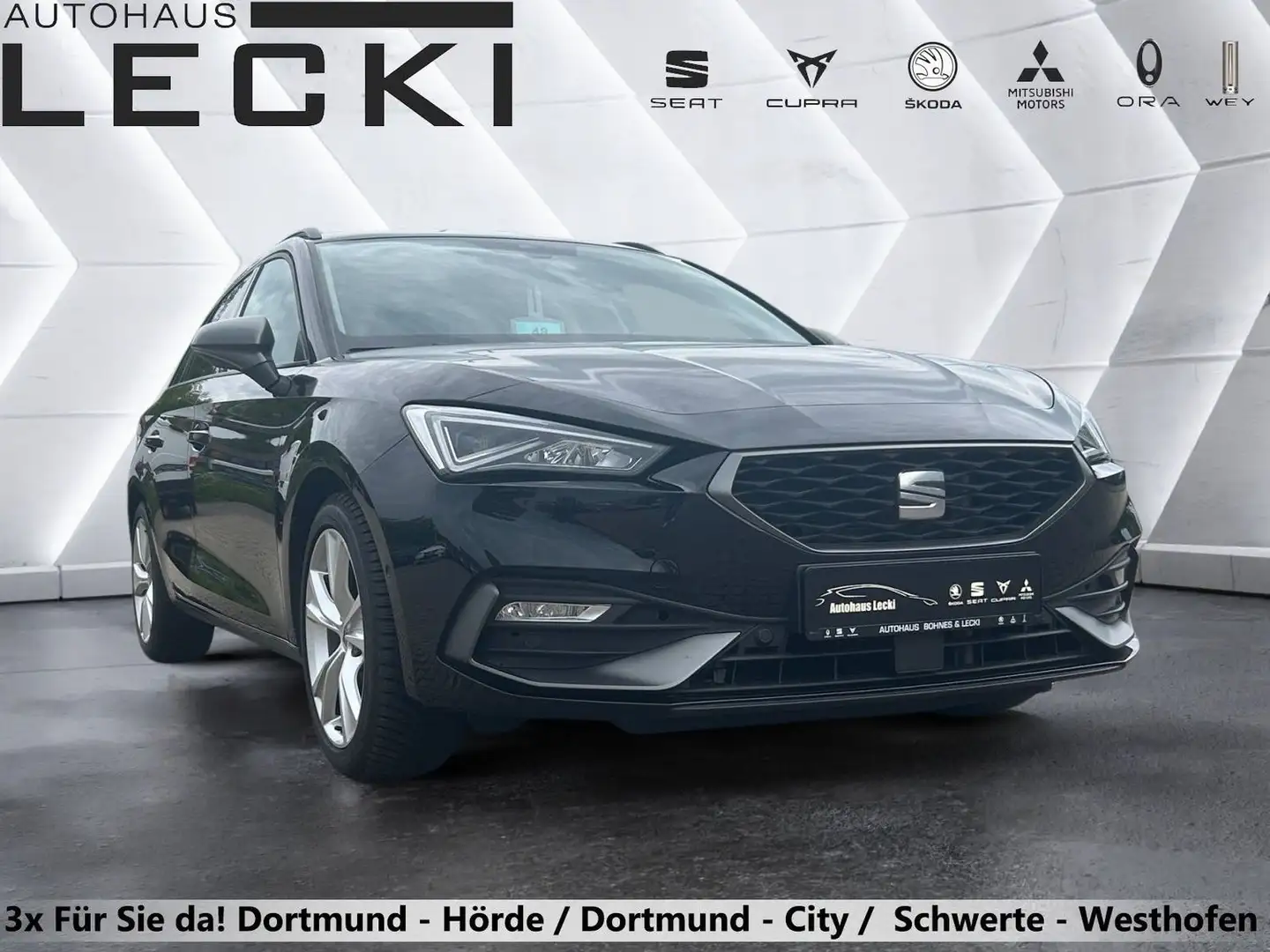 SEAT Leon FR Sportstourer 1.5 eTSi DSG *NAVI*KAMERA*ACC*SHZ* Nero - 1
