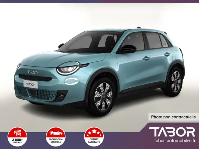 Fiat 600 Hybrid 145 Icon Cam GPS 2xPDC ADML Hiv