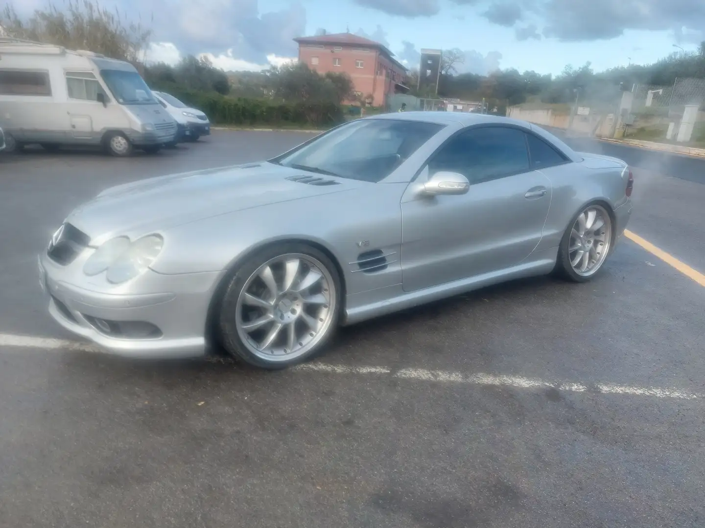 Mercedes-Benz SL 500 SL 500 V8 Pack Amg Silber - 2