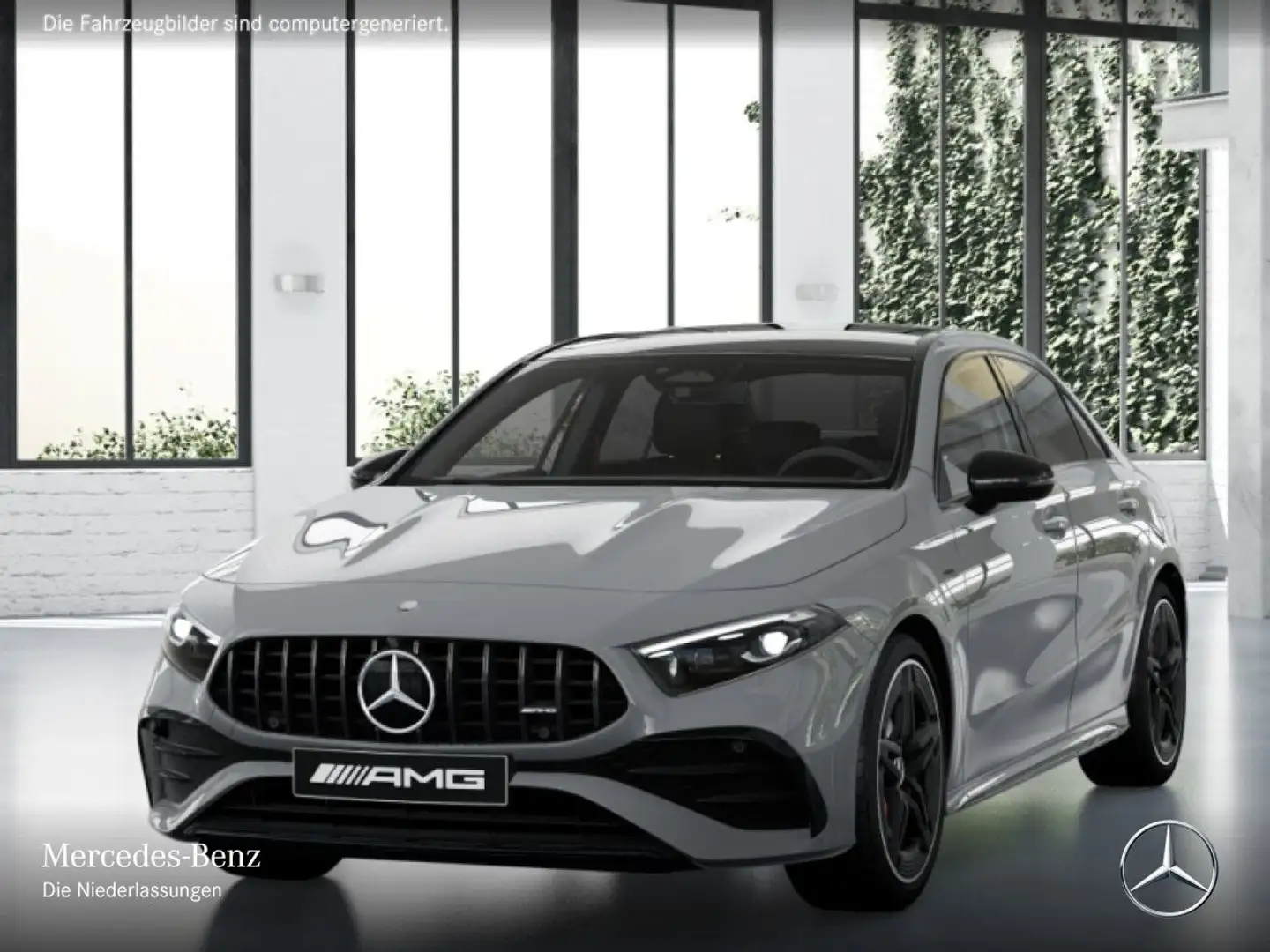 Mercedes-Benz A 35 AMG A 35 Lim 4M AMG+PANO+MULTIBEAM+STHZG+KAMERA+TOTW Šedá - 2