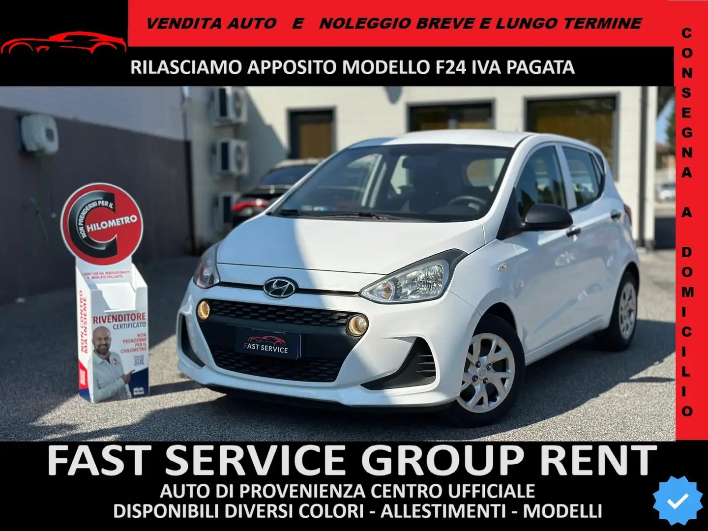 Hyundai i10 1.0 MPI CLASSIC Wit - 1
