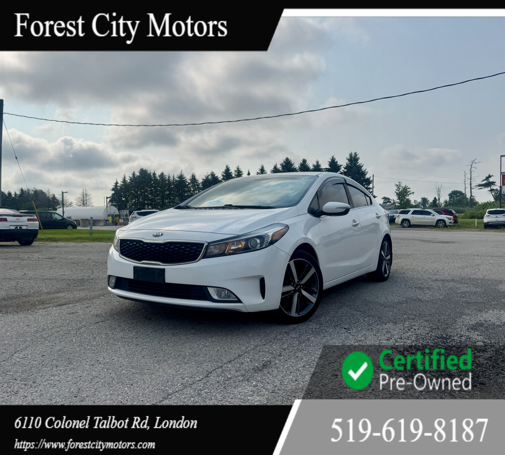 2018 Kia Forte EX|BACKUP CAMERA|HEATED SEATS|SUNROOF|ACCIDENT FRE
