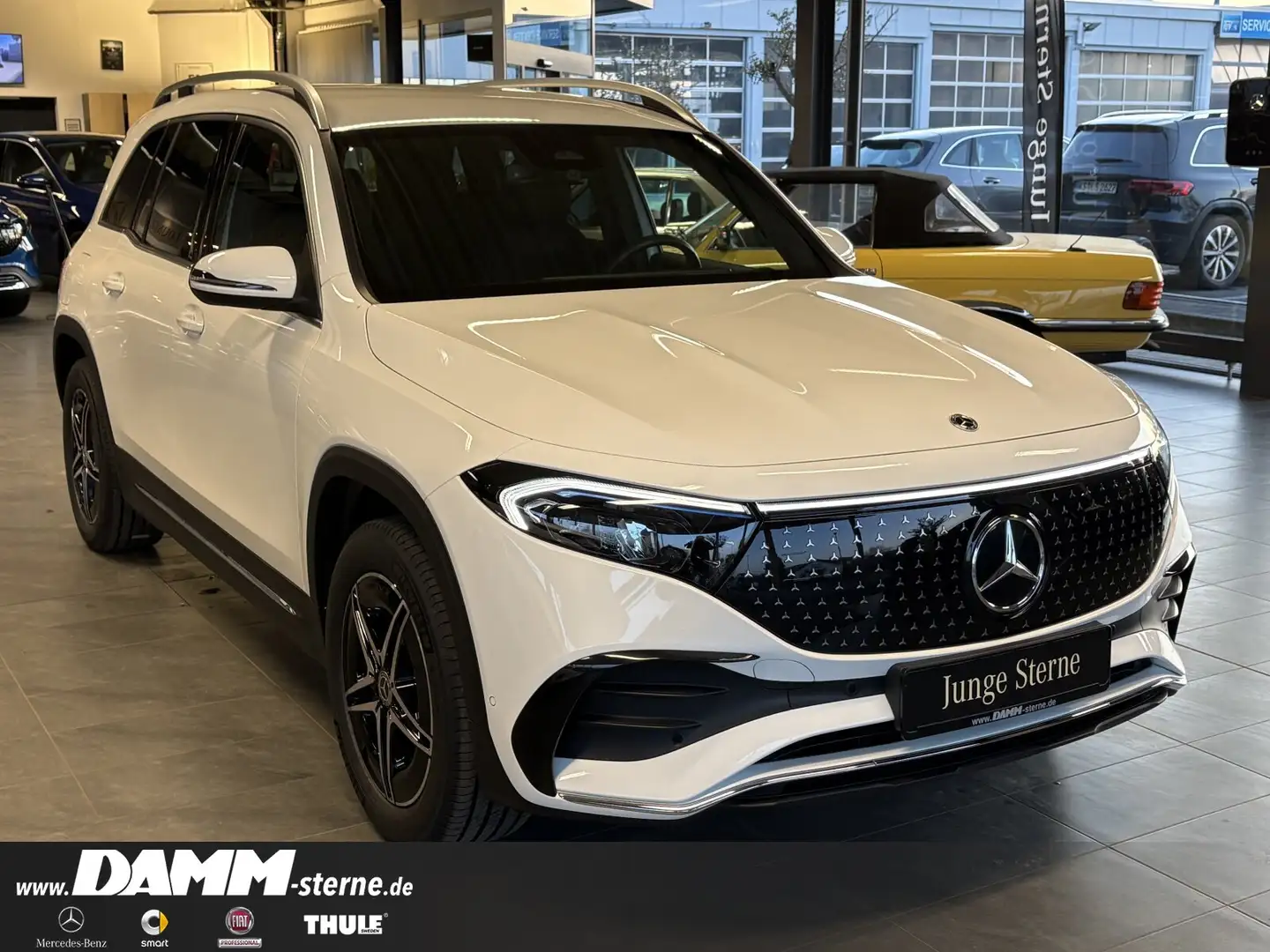Mercedes-Benz EQB 350 EQB 350 4M AMG/AHK/70 kW/WDG/LED/CarPlay/+ Flex Weiß - 2