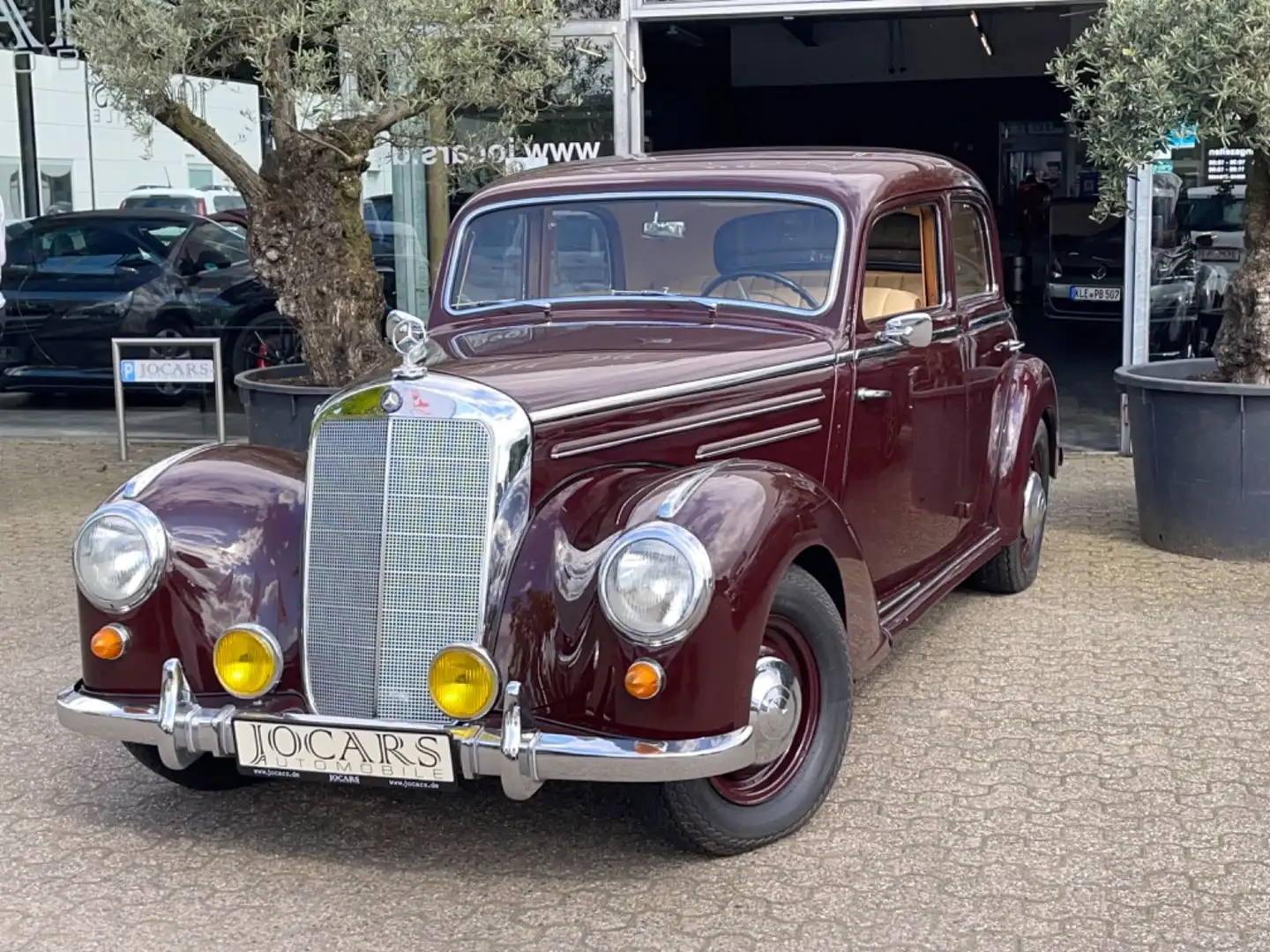 Mercedes-Benz 220 C I TRAUMZUSTAND I VOLLLEDER Piros - 1
