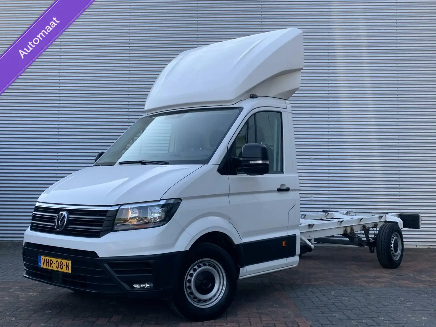 Volkswagen Crafter Bestel 35 2.0 TDI Automaat Chassis Cabine eerste E Wit - 1